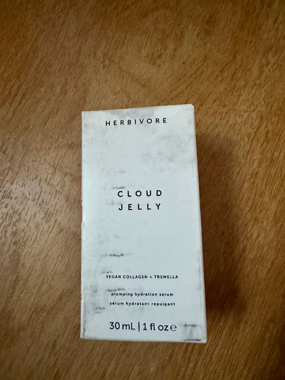 New in Box Herbivore Cloud Jelly Plumping Hydration Serum 30ml Full Size